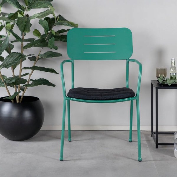 Nohr Tuinstoel 'Diona' Met armleuning, kleur Groen