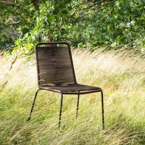 Nohr Tuinstoel 'Karlene' kleur Donkerbruin