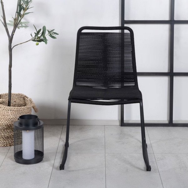 Nohr Tuinstoel 'Karlene' kleur Zwart