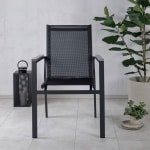 Nohr Tuinstoel 'Marnell' kleur Zwart