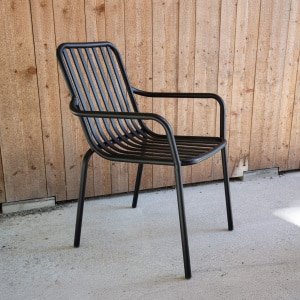 Nohr Tuinstoel 'Moncia' kleur Zwart