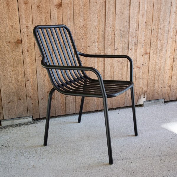 Nohr Tuinstoel 'Moncia' kleur Zwart