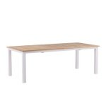 Rebellenclub Castor Tuintafel - 224 x 100 cm - Wit
