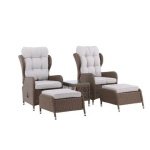 Svea - Omar vouwbaar loungeset - naturel