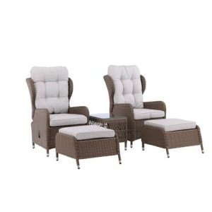 Svea - Omar vouwbaar loungeset - naturel