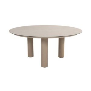 Taste Donato low dining tuintafel Ø160 cm. - Latte