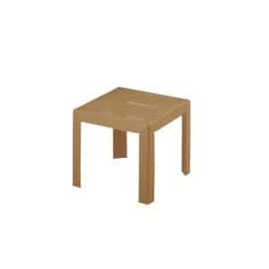 Grosfillex Miami bijzet tuintafel 40x40cm camel