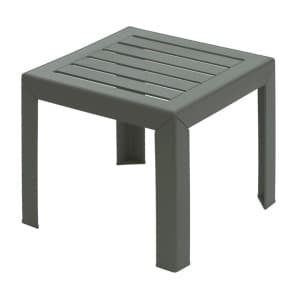 Grosfillex Miami bijzet tuintafel 40x40cm groen