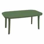 Grosfillex miami tafel 165x100cm groen
