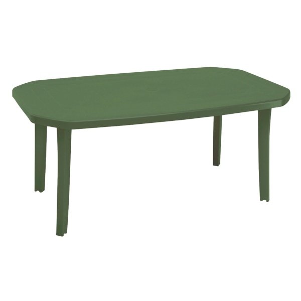 Grosfillex miami tafel 165x100cm groen