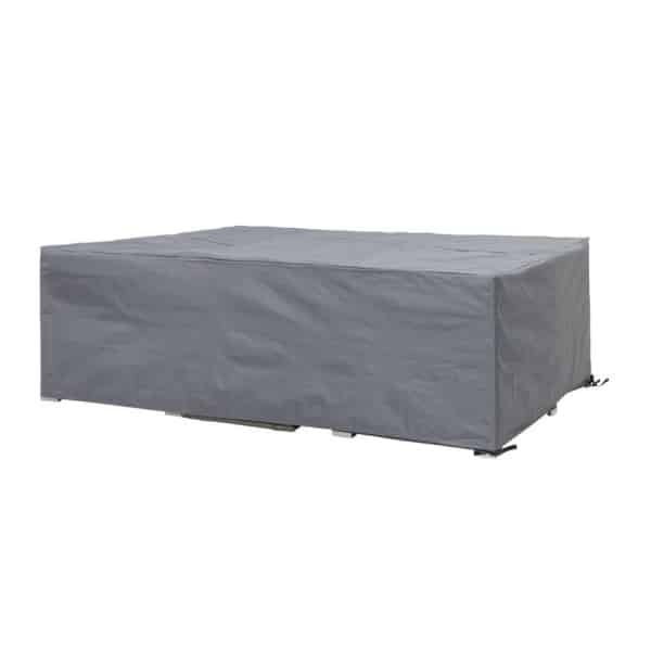 Leen Bakker - Outdoor Covers Premium Hoes - Loungeset XL - 80x280x230 Cm - Polypropyleen - Grijs