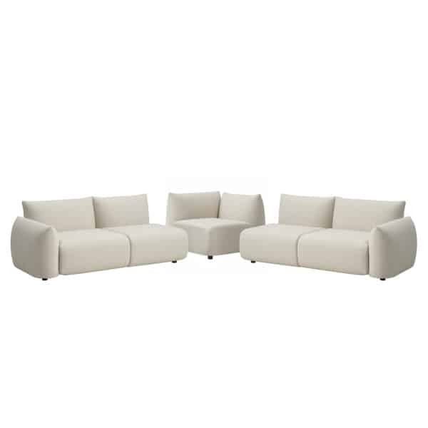 Richmond Outdoor Hoek Loungebank Dawson - Beige
