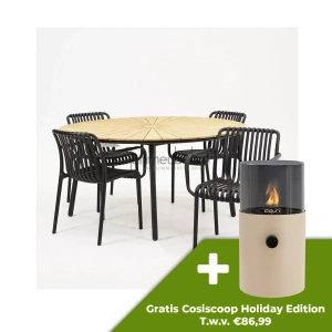 Tuinset Porto met Lavras tuintafel 150cm