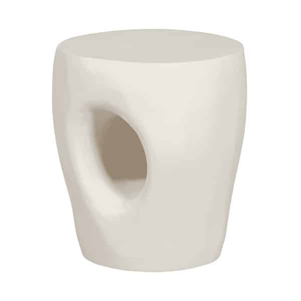 WOOOD Organische Bijzettafel Mica 40cm - Naturel