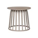 WOOOD Outdoor Bijzettafel Boy 50cm - Taupe - Rond