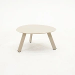 Bijzettafel tiki 55x46x28cm taupe