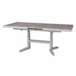 Blue Valley uitschuifbare & verstelbare dining tafel mist grey L 143 - 183 x D 88 x H 51 - 75 cm Oosterik Home - Oosterik home