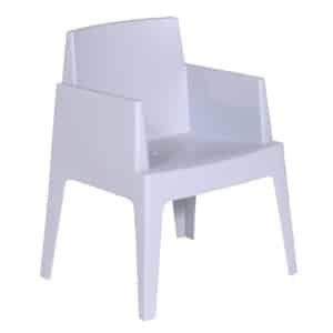 Box tuinstoel zilvergrijs Garden Impressions - Garden impressions