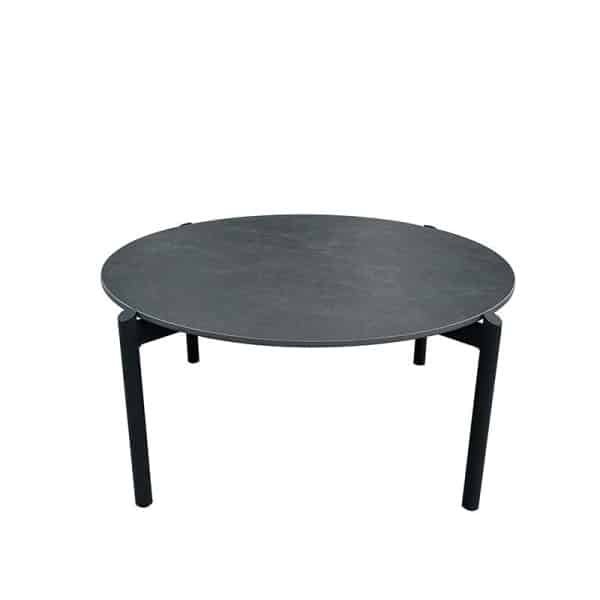 Castle Rock lounge tafel midnight grey dia. 87 cm Oosterik Home - Oosterik home