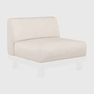 Ethnicraft Zitkussen Monocle t.b.v. 1-zits Modulaire Loungeset Monocle - Wit