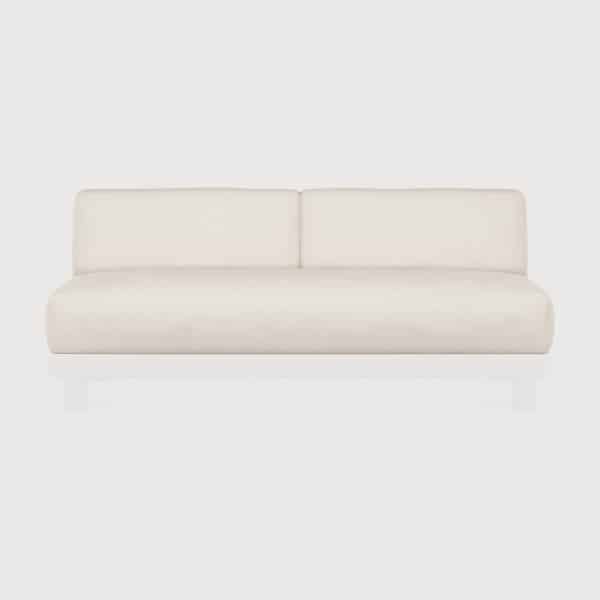 Ethnicraft Zitkussen Monocle t.b.v. 2-zits Modulaire Loungeset Monocle - Wit