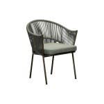 Goossens Tuinstoel Levanzo, Met armleuning