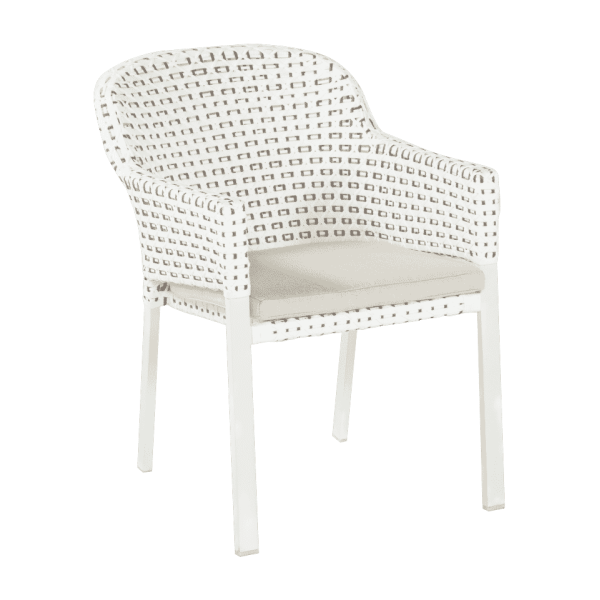 Hartman Tuinstoel 'Kelly' Wicker, kleur Beige