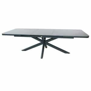 Hillsdale uitschuifbare dining tafel grey B 200 - 260 x D 100 x H 75 cm Oosterik Home - Oosterik home