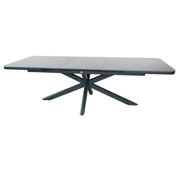 Hillsdale uitschuifbare dining tafel grey B 200 - 260 x D 100 x H 75 cm Oosterik Home - Oosterik home