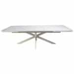 Hillsdale uitschuifbare dining tafel sunny creme B 200 - 260 x D 100 x H 75 cm Oosterik Home - Oosterik home