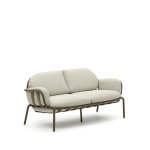 Kave Home 2-zits Tuinbank 'Joncols' kleur Beige/Groen