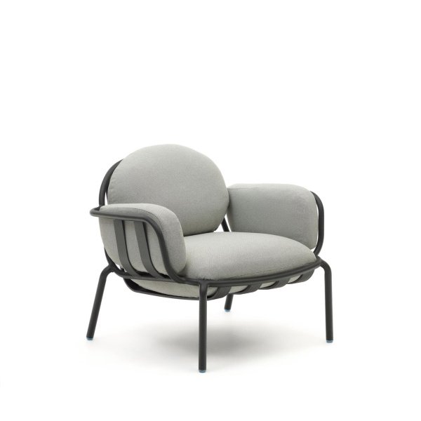 Kave Home Outdoor Fauteuil 'Joncols' kleur Grijs
