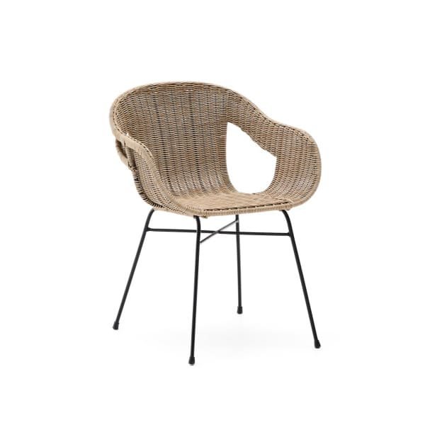 Kave Home Tuinstoel 'Eltiera' Rattan