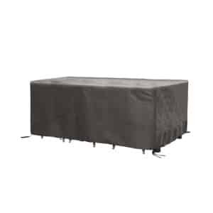 Leen Bakker - Outdoor Covers Premium Hoes - Tuinset L - Polypropyleen - Grijs - 245x95x150 Cm