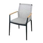 Masonville dining stoel midnight grey sunny creme Oosterik Home - Oosterik home