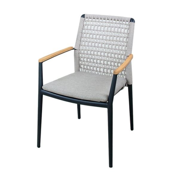 Masonville dining stoel midnight grey sunny creme Oosterik Home - Oosterik home