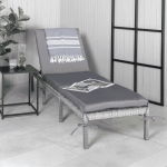 Nohr Ligbed 'Tyke' Wicker, kleur Grijs