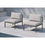 Nohr Loungeset Lasheka Middenmodule - Beige/Bruin