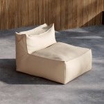 Nohr Loungestoel 'Adron' Olefin, kleur Beige