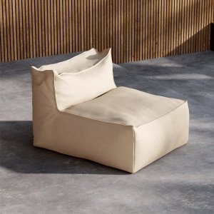 Nohr Loungestoel 'Adron' Olefin, kleur Beige