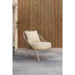 Nohr Loungestoel 'Karlene' kleur Beige