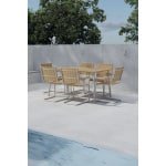 Nohr Outdoor Diningset Shayvonne - Beige/Naturel