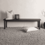 Nohr Tuinbank 'Noelani' kleur Zwart