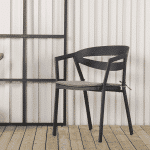 Nohr Tuinstoel 'Jalisa' kleur Zwart