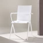 Nohr Tuinstoel 'Kinzie' Stapelbaar, kleur Wit