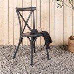 Nohr Tuinstoel 'Lurdes' kleur Donkergrijs