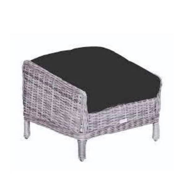 Osborne Voetenbank Bewolkt Grijs/Reflex Zwart Garden Impressions - Garden impressions