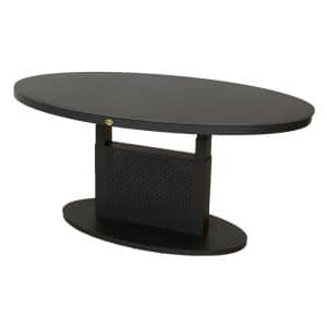 Pine Valley verstelbare lounge tafel midnight grey 150 x 90 cm Oosterik Home - Oosterik home