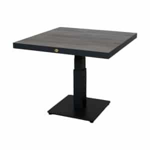 Pine Valley verstelbare lounge tafel midnight grey 90 x 90 cm Oosterik Home - Oosterik home
