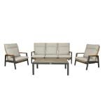 Qopps Yvori loungeset met Devis koffietafel